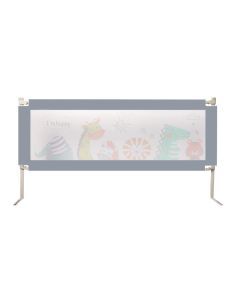 Bopeep Kids Baby Safety Bed Rail Guard Adjustable Folding Child Toddler S Grey