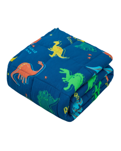 Blanket with Calming Weighted Boho Throw