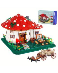 Mushroom House Building Blocks