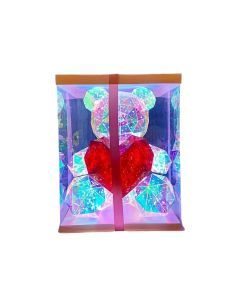 LED Bear Figurine USB & Battery Powered