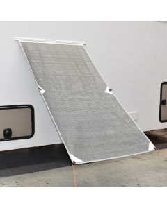 Coast to Coast White Fridge Vent Sunscreen w/ White Sail Track