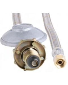 10mm SS Hose & Reg 2.8KPA 1/4" F/BSP x POL 900mm