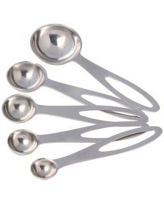 5 Piece Cuisena Stainless Steel Measuring Spoon Set (Nesting Design)