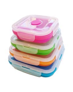 Collapsible Tubs - Square, Set of 4