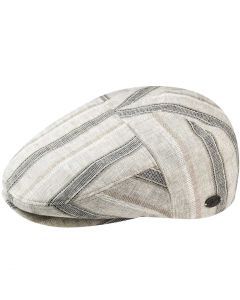 Bailey Strader Mens Ivy Flat Cap - Beige (Autumn/Winter Hat)