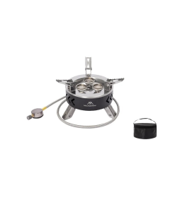 Camping Gas Stove 6800W Three-Star Black