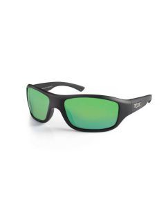 Tonic Evo Polarised Sunglasses with Glass Green Mirror Lens & Matte Black Frame