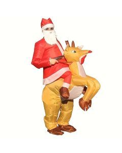 Santa Claus Adult Costume Battery-Powered