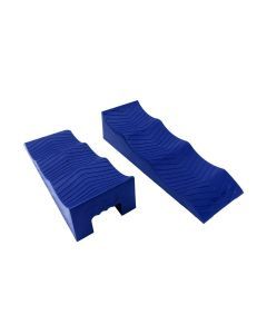 BLUE 3 stage caravan rv levelling ramps (pair)