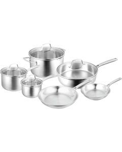6-Piece Pyrolux Radius 85 Stainless Steel 18/10 Cookware Set