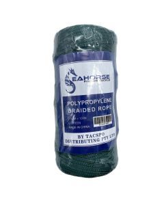 100m Roll of Seahorse 2.5mm Braided Nylon VB Cord-Dark Green Venetian Blind Cord
