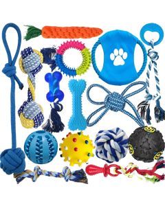 Dog Chew Toy Set Assortment (15-Pack)