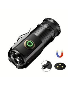2000LM USB Rechargeable LED Flashlight - 5 Modes, Waterproof, Lightweight