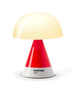 Lexon Mina M Medium Portable Led Lamp PANTONE -2035 Red