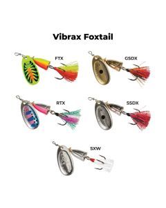 Size 1 Blue Fox Vibrax Foxtail 4gm Spinner Lure