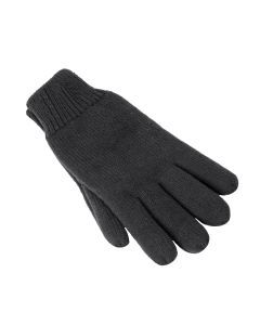 3M Thinsulate Black Knitted Gloves - Winter Snow/Ski Polar Fleece Thermal