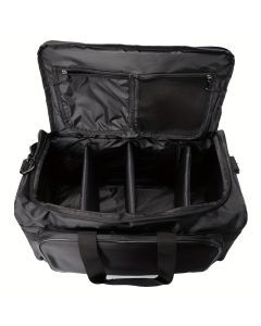 Nylon Duffel Bag with Shoe Compartment