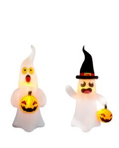 Giant Inflatable Ghost Halloween Yard Decoration (4 ft)