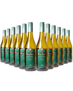 12x 2018 Riverstone Estate Chardonnay White Wine Bulk Pack - Yarra Valley 750ml Bottle