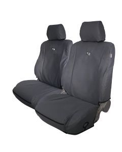 Razorback 4x4 XP7 Heavy Duty Canvas 2x Front Seat Covers Suitable for a Toyota Hilux 7th Gen (N70) SPORT SEAT