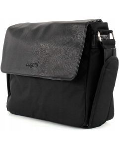 Bugatti Serie Cosmos 2.0 9.4L Mens Messenger Bag  - Black (28x37cm)
