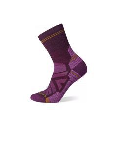 Smartwool Hike Light Cushion Mid Womens Crew Socks - Bordeaux