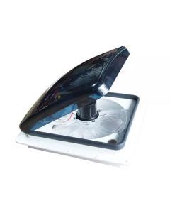 12 volt manual caravan roof vent hatch with smoked lid