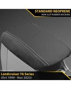 Razorback 4x4 GP4 Standard Neoprene Console Lid Cover suitable for a Toyota Landcruiser 76 Series (In Stock)