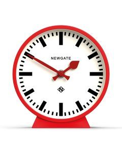 Newgate Railway Mantel Clock Fire Engine Red