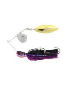 TT Lures 1/2oz Vortex+ Spinnerbait Fishing Lure - PURPLE NIGHTMARE