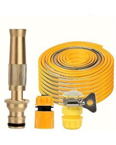 Expandable Zinc Alloy Garden Hose with Spray Gun