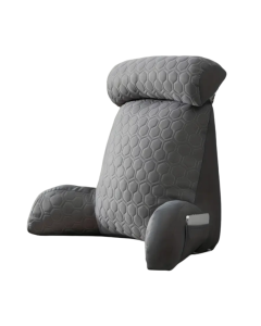 Cool Latex Reading Pillow with Armrests & Pockets