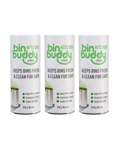 Bin Buddy Citrus 550g Power x3