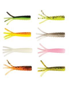 8 Pack of 1.75 Inch Zman Tiny Ticklerz Soft Plastic Stickbait Lures