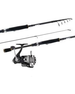 Rovex Evexis 7ft Telescopic 2-5kg Rod & Reel Travel Combo w/Air Strike 3000 Reel