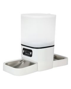 Pawz 6L Automatic Pet Feeder Double Camera Cat Dog Smart Wifi App Food Dispenser