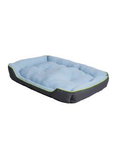 Pawz Pet Cooling Bed Sofa Mat Bolster Insect Prevention Outdoor Summer XXL Grey
