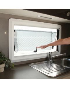 Camec Push Out Double Glazed Windows - 900W x 500H