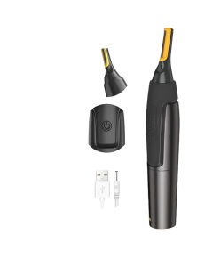 Ultra-Thin Precision Trimmer USB Rechargeable Mini Portable Black