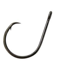 5 Packets of Eagle Claw Lazer Sharp L2007 Black Wide Gap Circle Hooks