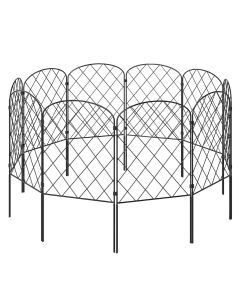 Mountview 10 Pack Animal Barrier Decorative Garden Fence Pet Border Outdoor