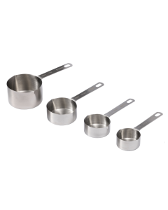 4x SVNA Premium Stainless Steel Measuring Cup Set - Kitchen Cooking & Baking Tool