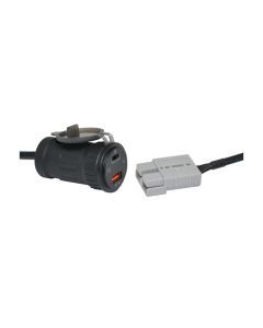 12 Volt Direct 2M 12V Anderson Style Plug to USB + USB Type C