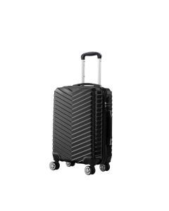 Slimbridge 20" Carry On Travel Luggage Suitcase Case Bag Lightweight TSA Black