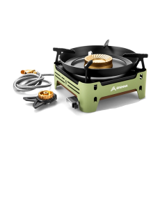 Camping Gas Stove Cassette Furnace Green