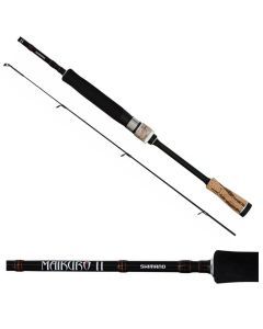 6'10 Shimano Maikuro II 2-5kg Spin Rod - 2 Piece Graphite Fishing Rod