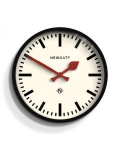 Newgate Luggage Clock Black