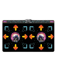 2-Player Dance Mat Game with Motion Sensor
