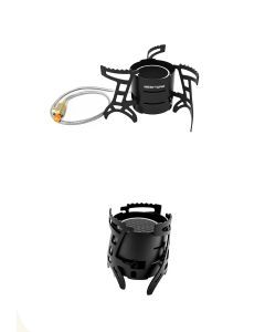 2600W Infrared Camping Stove Black