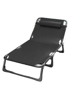 Sun Lounge Bed with Adjustable Recline